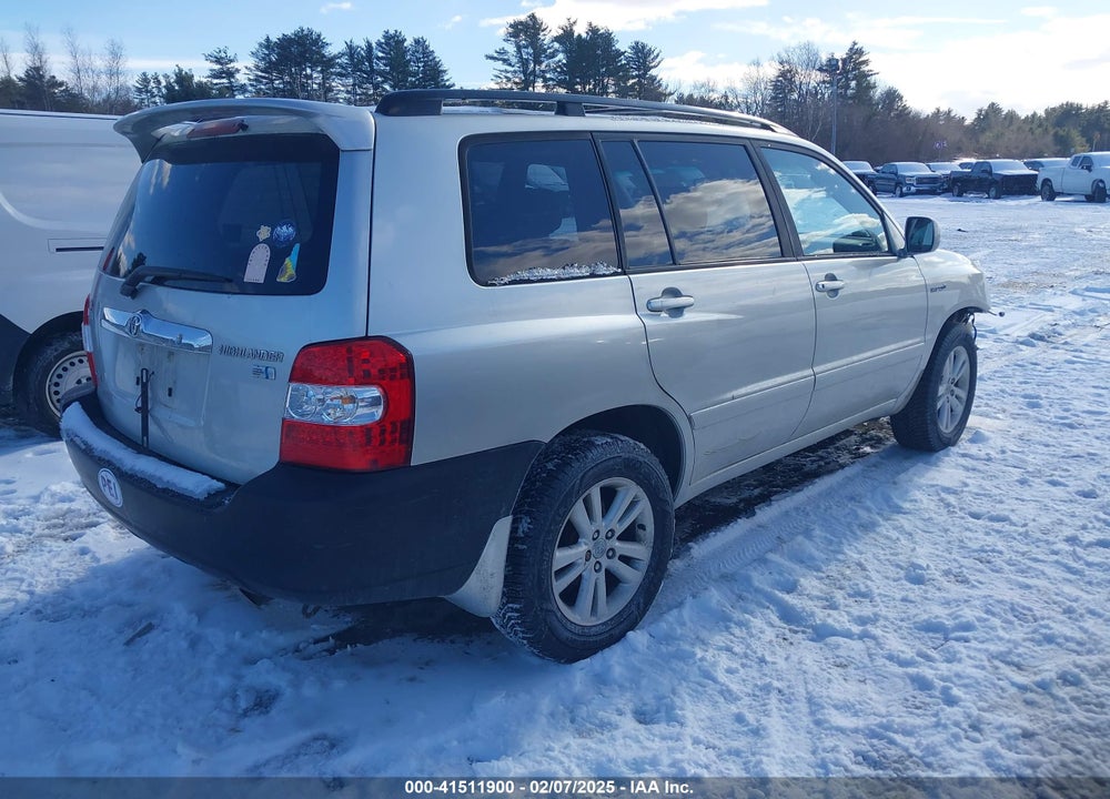 2006 TOYOTA HIGHLANDER HYBRID V6 VIN: JTEEW21AX60022809