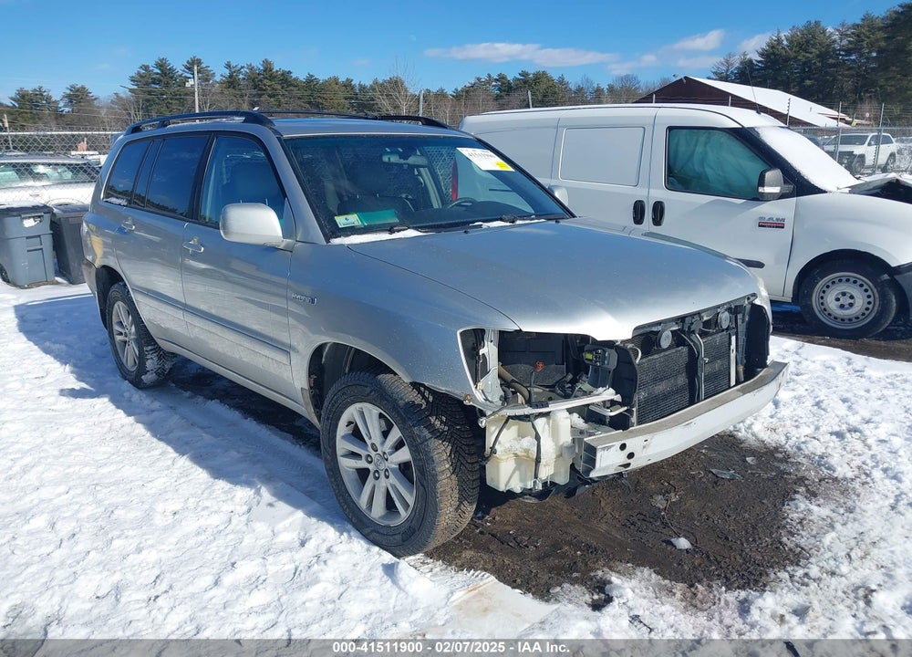 2006 TOYOTA HIGHLANDER HYBRID V6 VIN: JTEEW21AX60022809