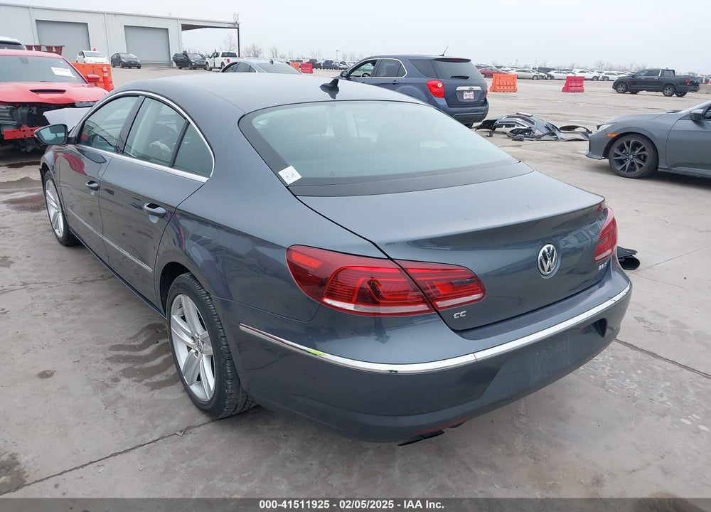 2014 VOLKSWAGEN CC VIN: WVWBN7AN5EE529970