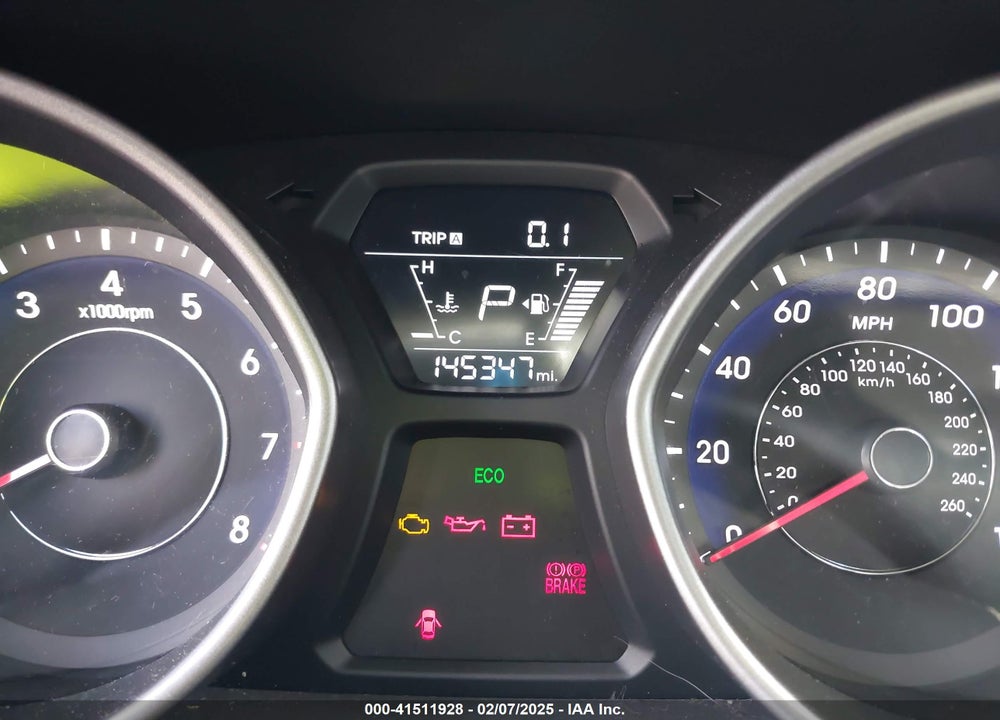 2014 HYUNDAI ELANTRA SE VIN: 5NPDH4AE1EH488056