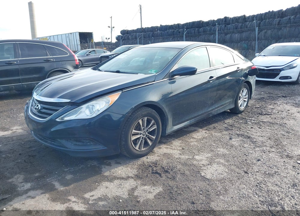 2014 HYUNDAI SONATA VIN: 5NPEB4AC3EH925303