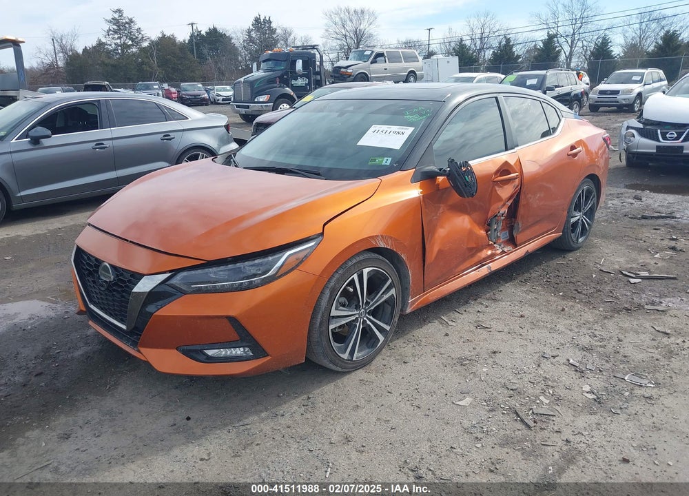 2021 NISSAN SENTRA VIN: 3N1AB8DV0MY270525