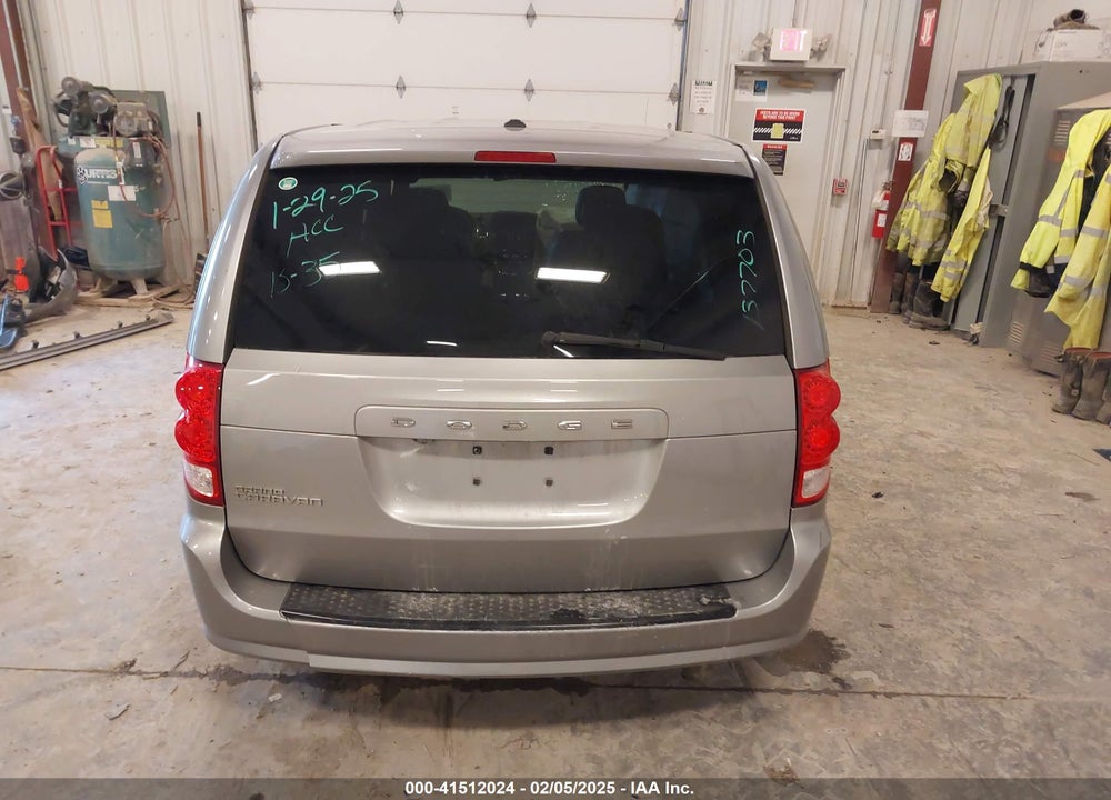 2018 DODGE GRAND CARAVAN VIN: 2C4RDGCG9JR137703