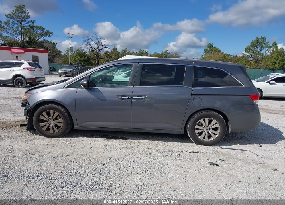 2016 HONDA ODYSSEY SE VIN: 5FNRL5H39GB159783