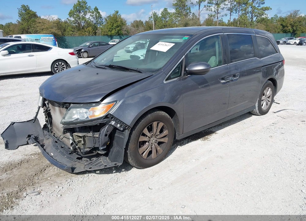 2016 HONDA ODYSSEY SE VIN: 5FNRL5H39GB159783