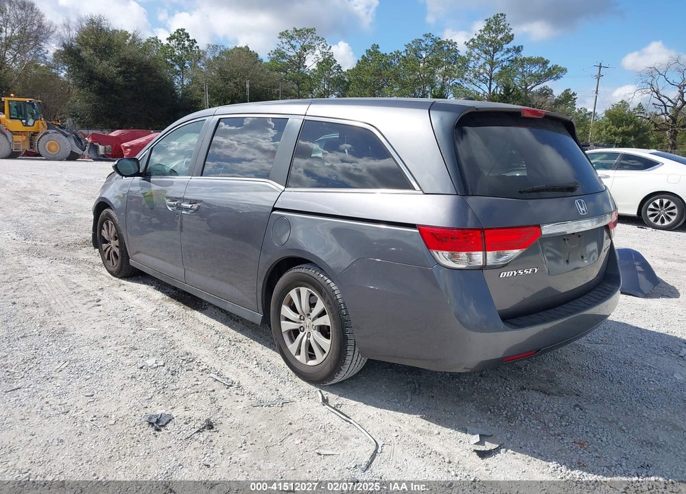 2016 HONDA ODYSSEY SE VIN: 5FNRL5H39GB159783