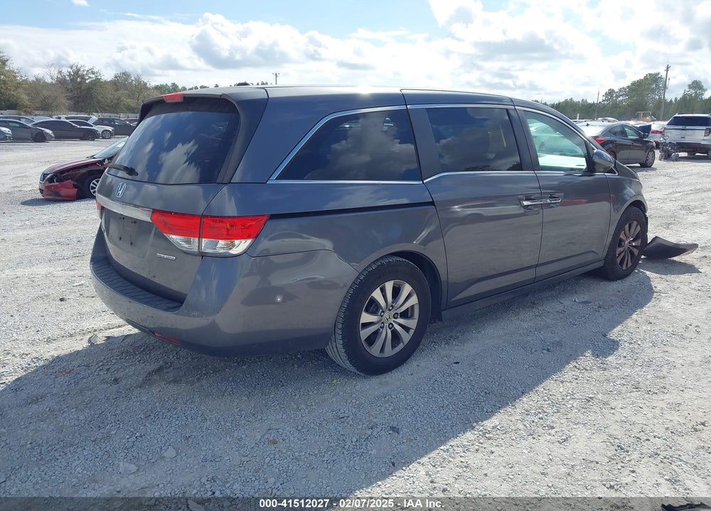 2016 HONDA ODYSSEY SE VIN: 5FNRL5H39GB159783