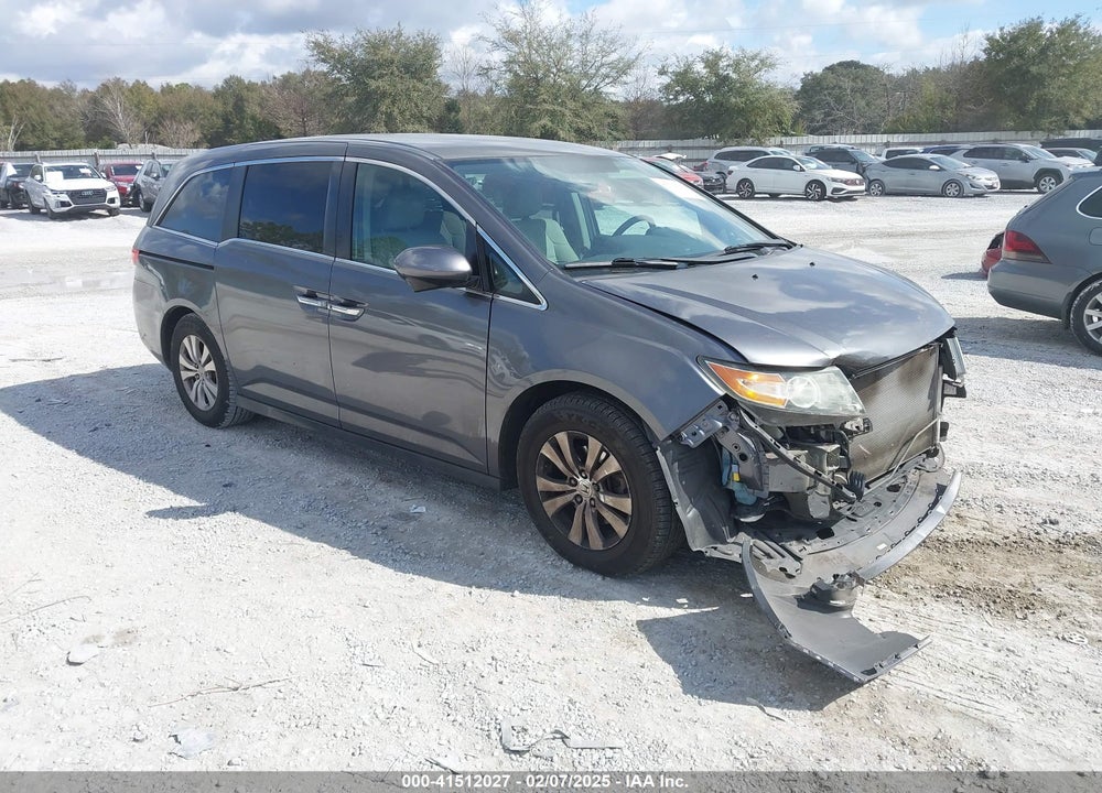 2016 HONDA ODYSSEY SE VIN: 5FNRL5H39GB159783