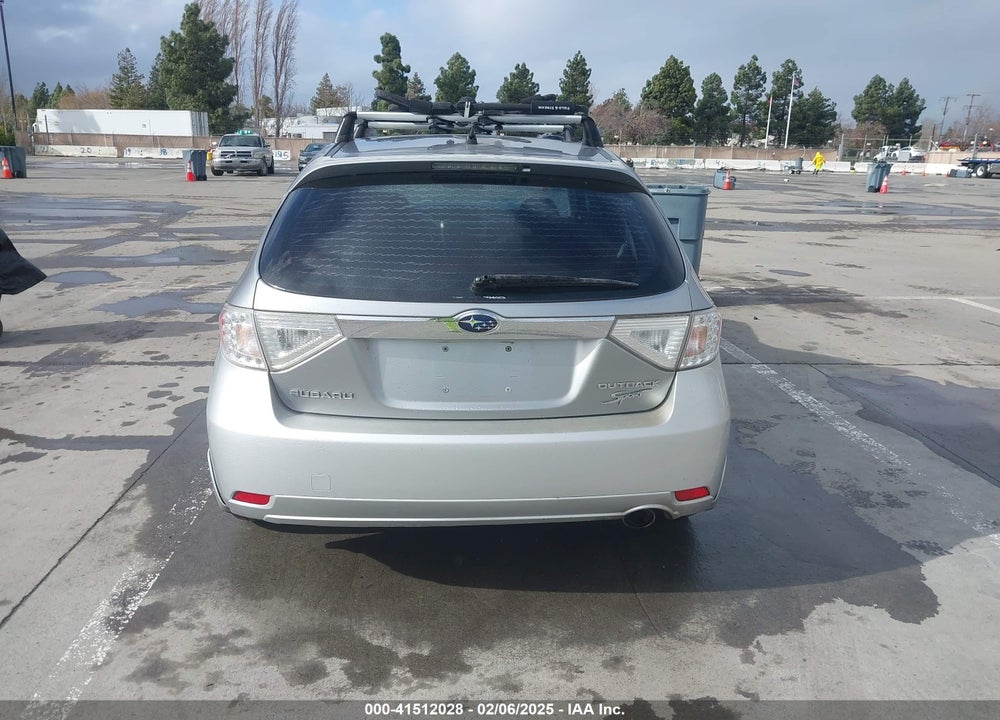 2009 SUBARU IMPREZA OUTBACK SPORT VIN: JF1GH63619H817654