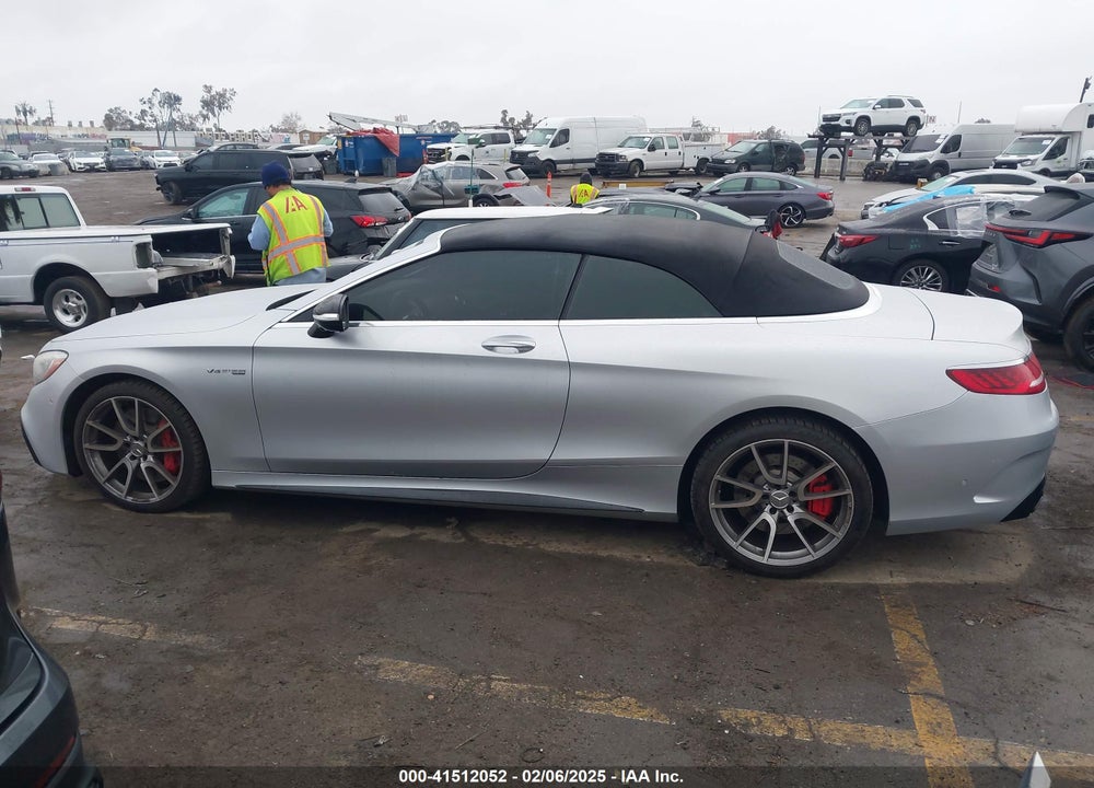 2018 MERCEDES-BENZ AMG S 63 VIN: WDDXK8JB0JA032696
