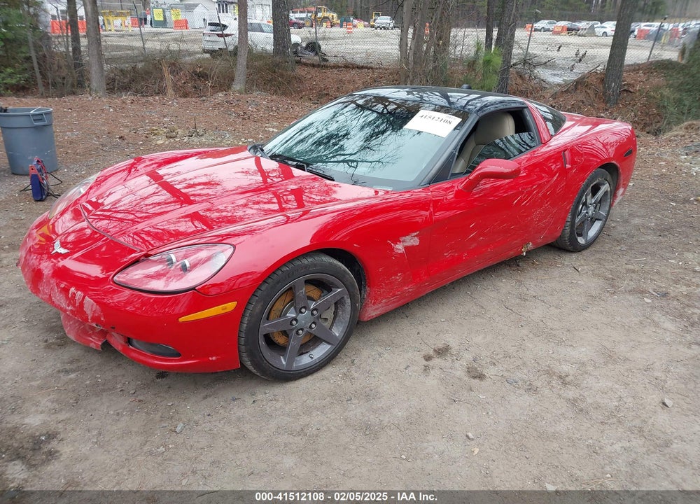2005 CHEVROLET CORVETTE VIN: 1G1YY24U155135527