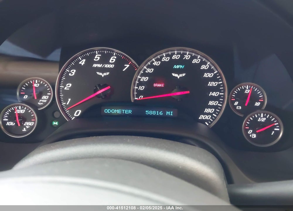 2005 CHEVROLET CORVETTE VIN: 1G1YY24U155135527