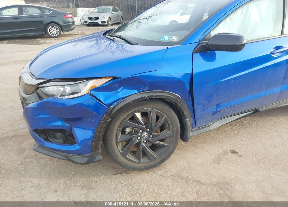 2022 HONDA HR-V AWD SPORT VIN: 3CZRU6H18NM739918