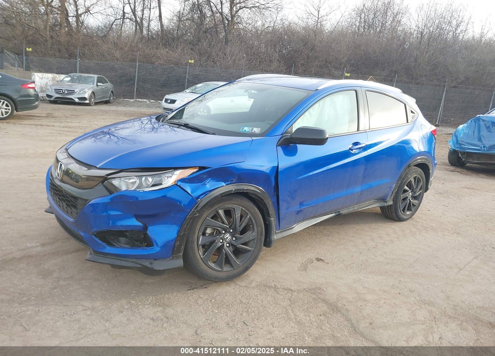 2022 HONDA HR-V AWD SPORT VIN: 3CZRU6H18NM739918
