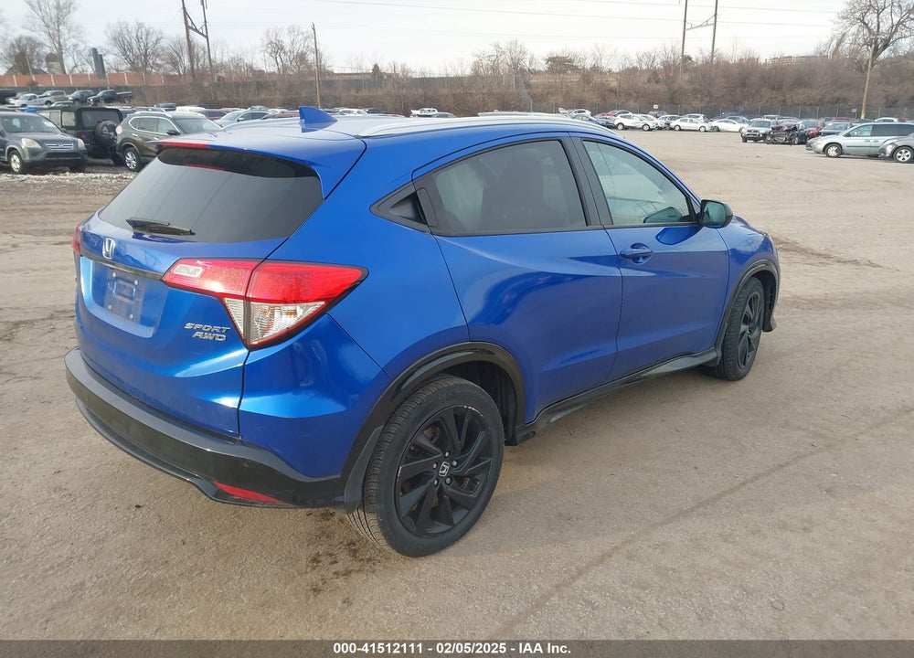 2022 HONDA HR-V AWD SPORT VIN: 3CZRU6H18NM739918