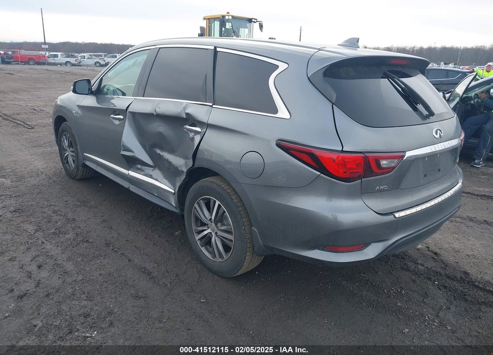 2020 INFINITI QX60 PURE AWD VIN: 5N1DL0MM7LC512844