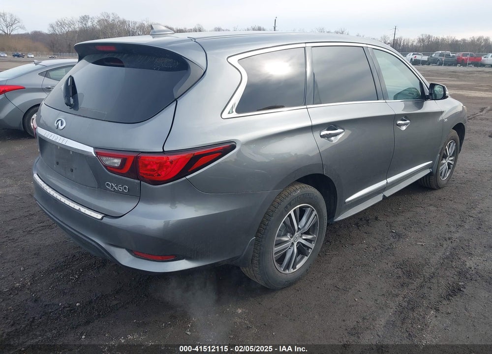 2020 INFINITI QX60 PURE AWD VIN: 5N1DL0MM7LC512844
