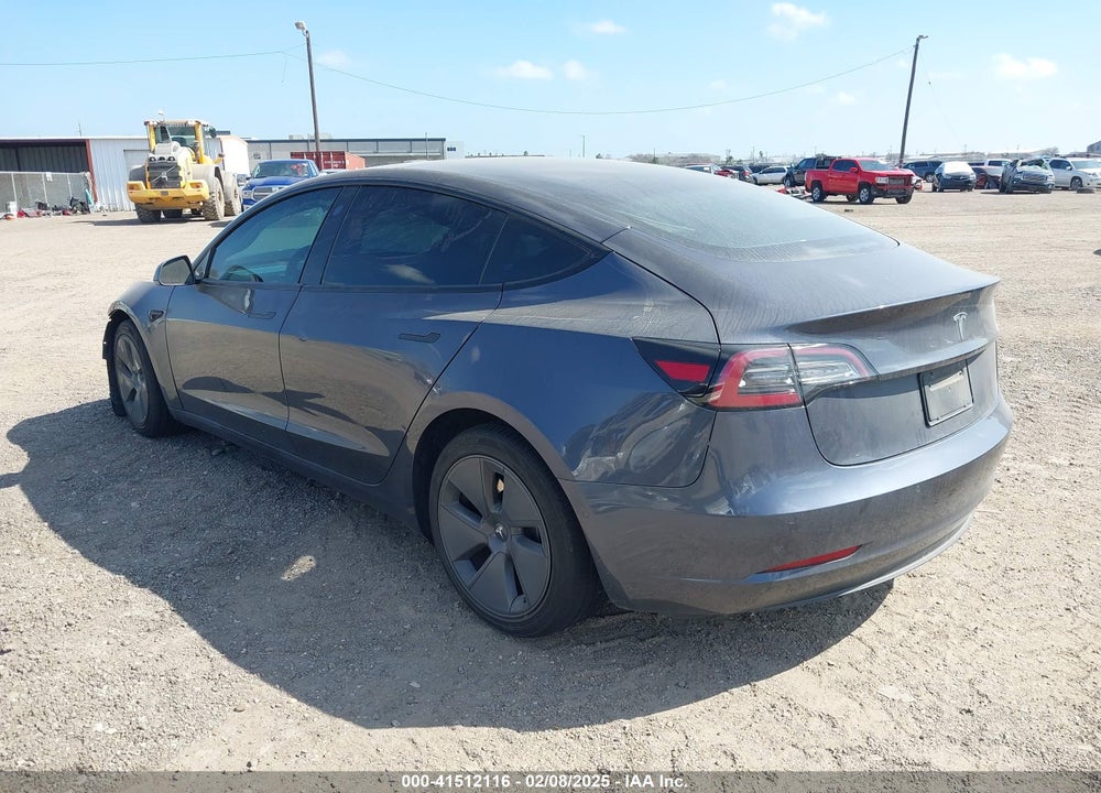2021 TESLA MODEL 3 STANDARD RANGE PLUS REAR-WHEEL DRIVE VIN: 5YJ3E1EAXMF093848