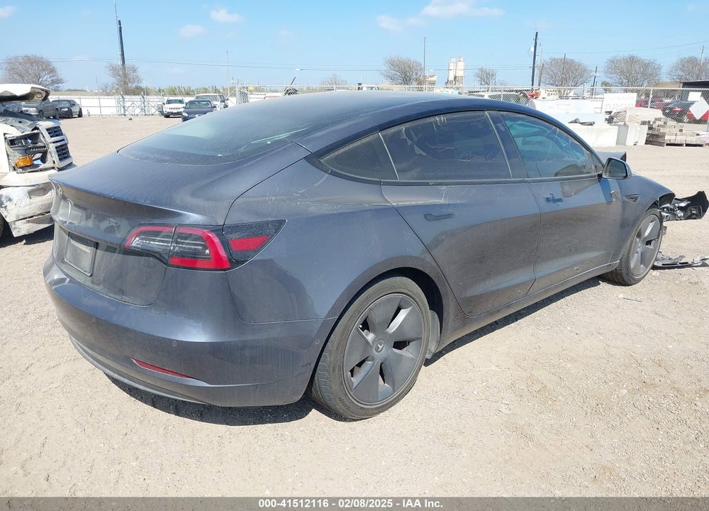 2021 TESLA MODEL 3 STANDARD RANGE PLUS REAR-WHEEL DRIVE VIN: 5YJ3E1EAXMF093848