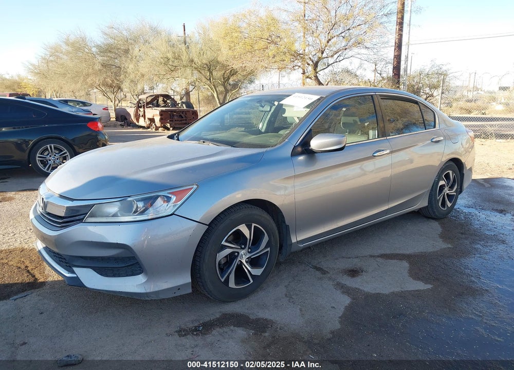 2017 HONDA ACCORD LX VIN: 1HGCR2F31HA176255