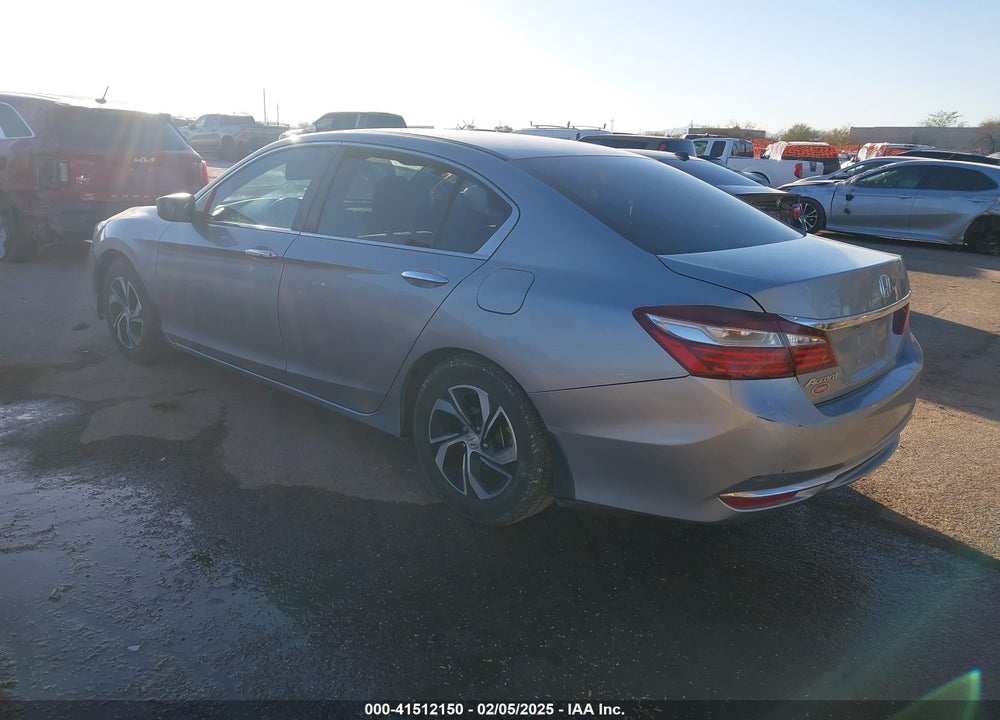 2017 HONDA ACCORD LX VIN: 1HGCR2F31HA176255