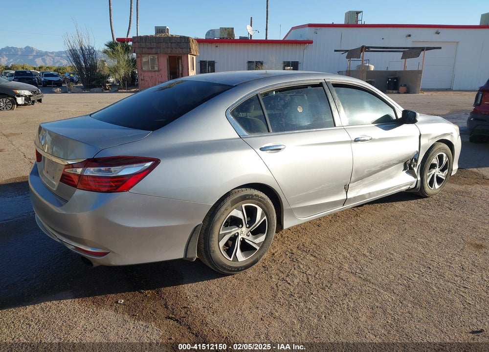 2017 HONDA ACCORD LX VIN: 1HGCR2F31HA176255