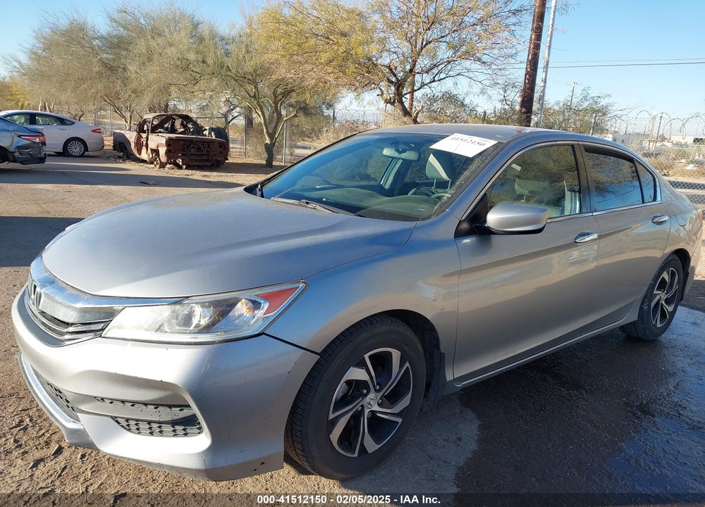 2017 HONDA ACCORD LX VIN: 1HGCR2F31HA176255