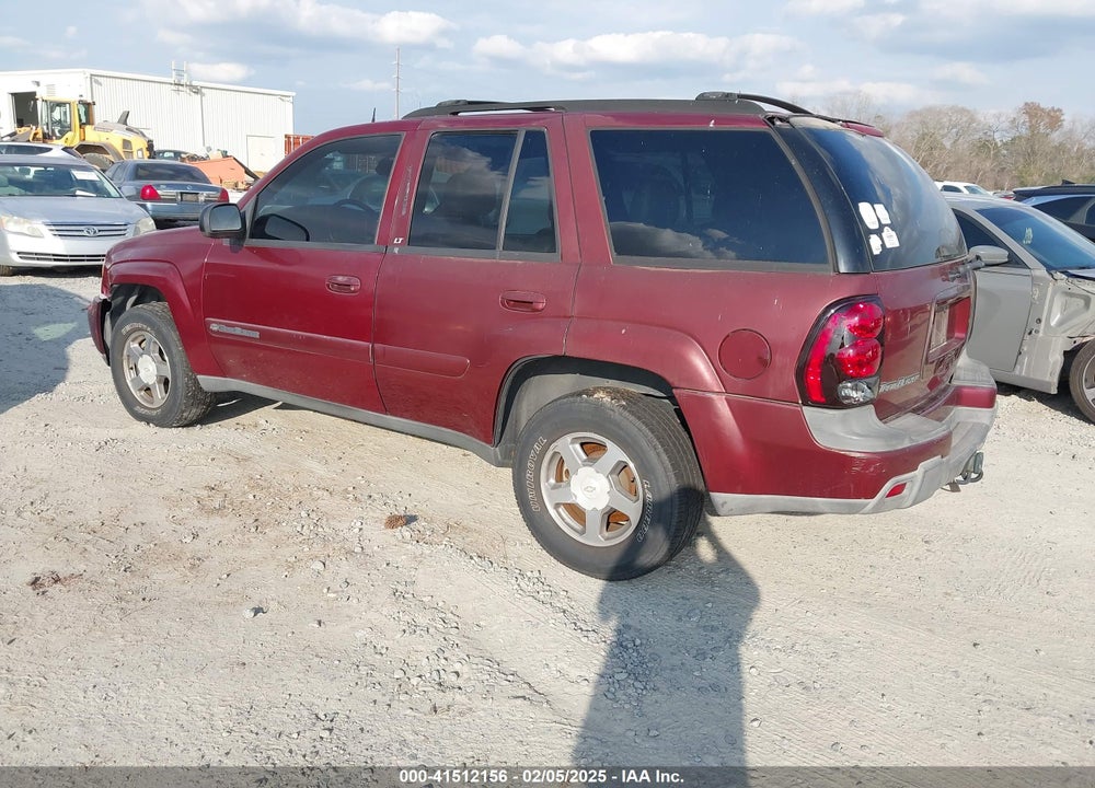 2004 CHEVROLET TRAILBLAZER LT VIN: 1GNDS13S542358145