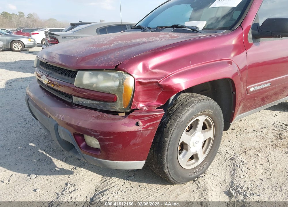 2004 CHEVROLET TRAILBLAZER LT VIN: 1GNDS13S542358145