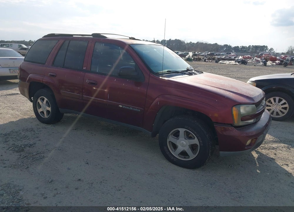 2004 CHEVROLET TRAILBLAZER LT VIN: 1GNDS13S542358145