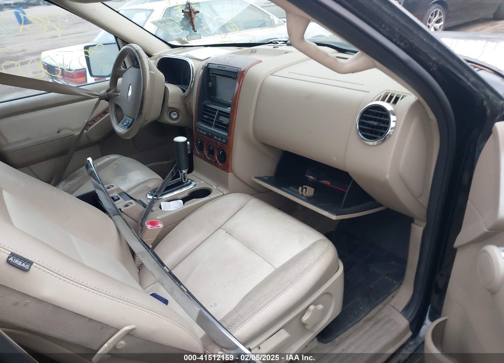 2008 FORD EXPLORER EDDIE BAUER VIN: 1FMEU74E88UA39458