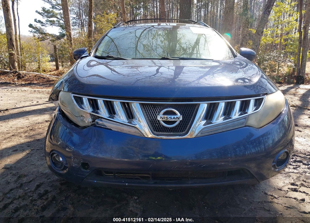2010 NISSAN MURANO SL VIN: JN8AZ1MW7AW122923