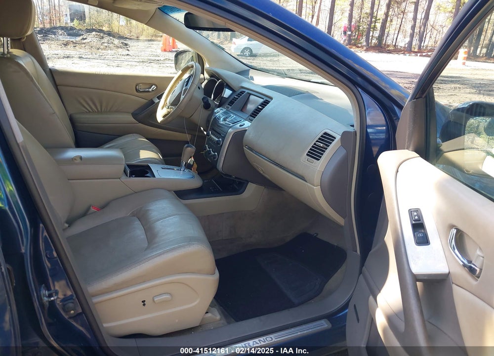 2010 NISSAN MURANO SL VIN: JN8AZ1MW7AW122923
