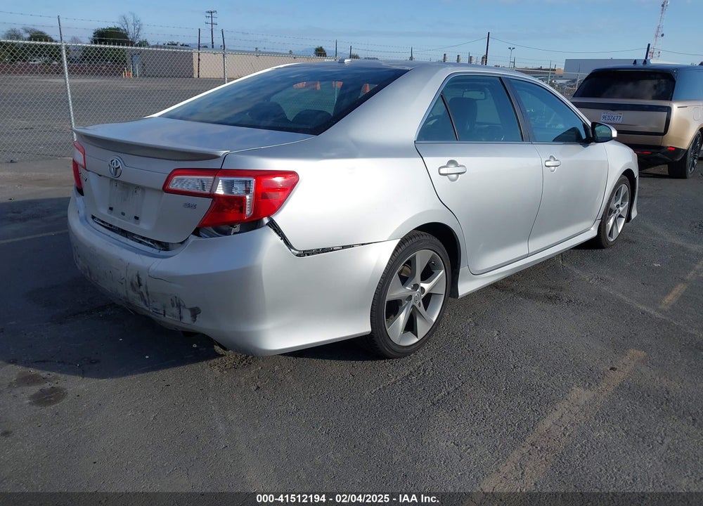 2013 TOYOTA CAMRY SE V6 VIN: 4T1BK1FK6DU528668