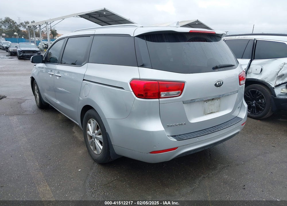 2018 KIA SEDONA LX VIN: KNDMB5C13J6367874
