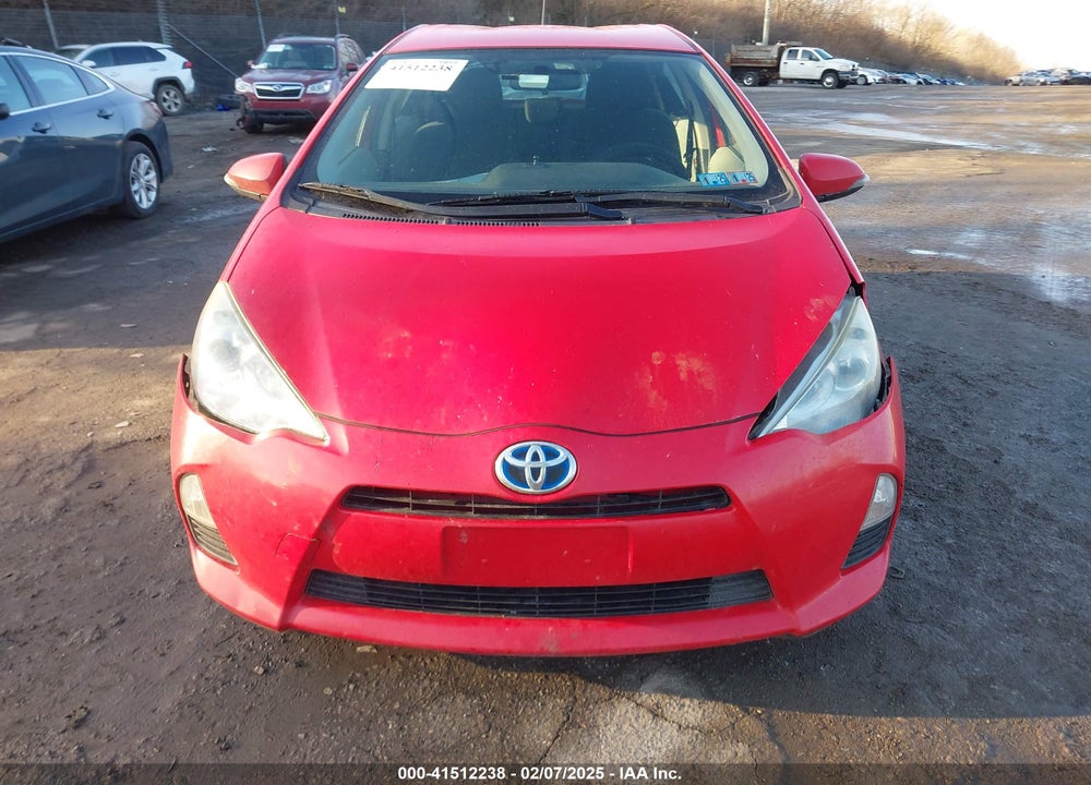 2012 TOYOTA PRIUS C TWO VIN: JTDKDTB32C1012915