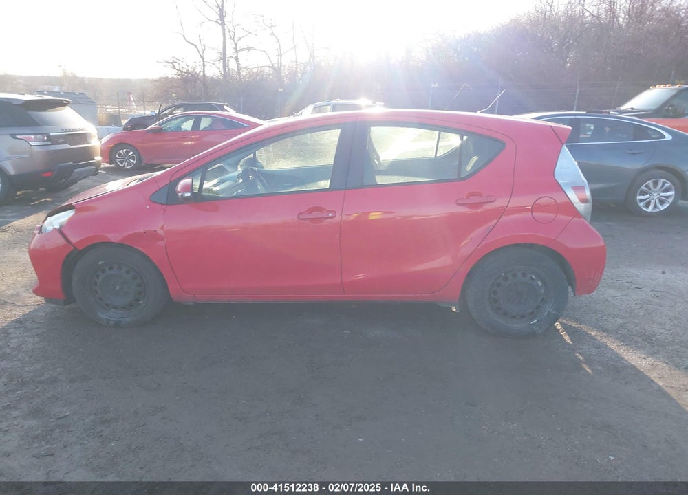 2012 TOYOTA PRIUS C TWO VIN: JTDKDTB32C1012915