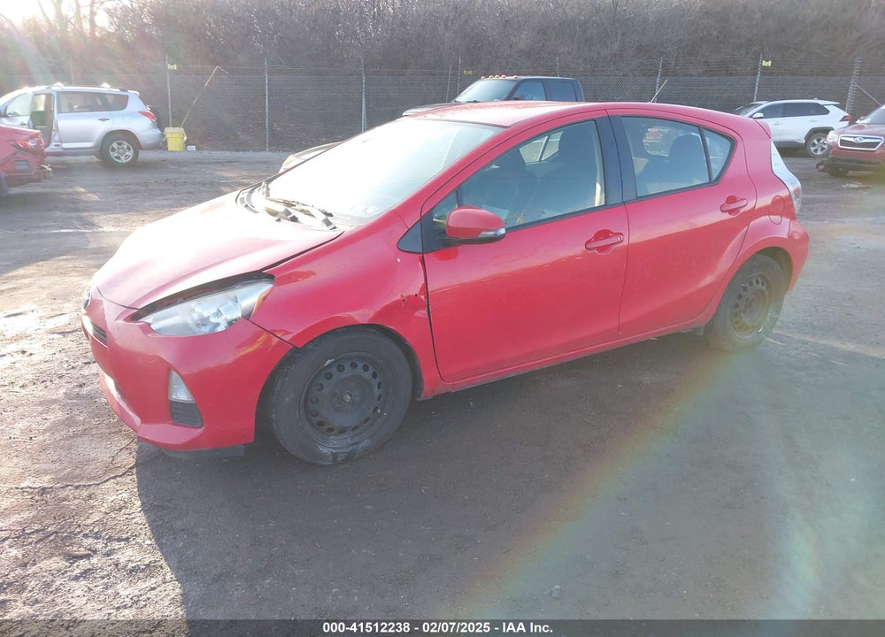 2012 TOYOTA PRIUS C TWO VIN: JTDKDTB32C1012915