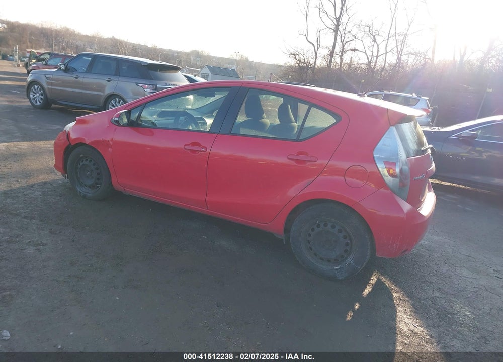 2012 TOYOTA PRIUS C TWO VIN: JTDKDTB32C1012915