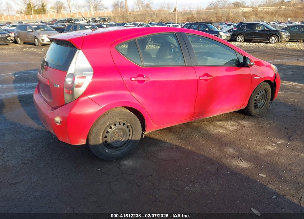 2012 TOYOTA PRIUS C TWO VIN: JTDKDTB32C1012915