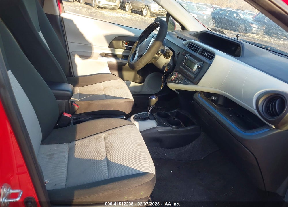 2012 TOYOTA PRIUS C TWO VIN: JTDKDTB32C1012915