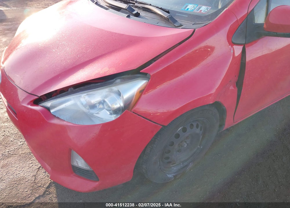 2012 TOYOTA PRIUS C TWO VIN: JTDKDTB32C1012915