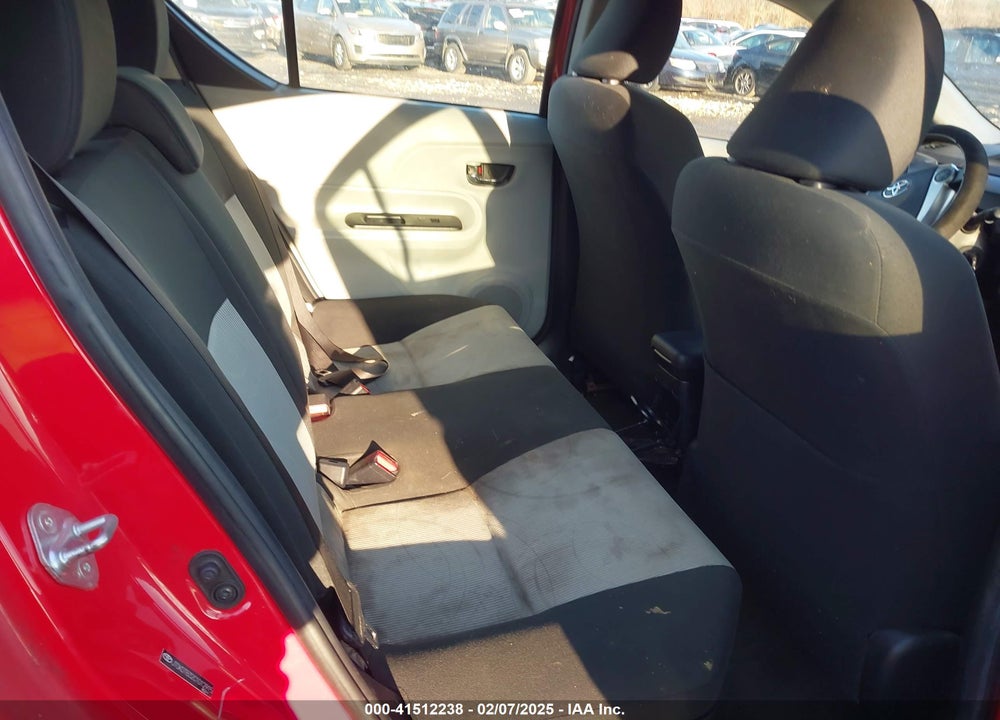 2012 TOYOTA PRIUS C TWO VIN: JTDKDTB32C1012915