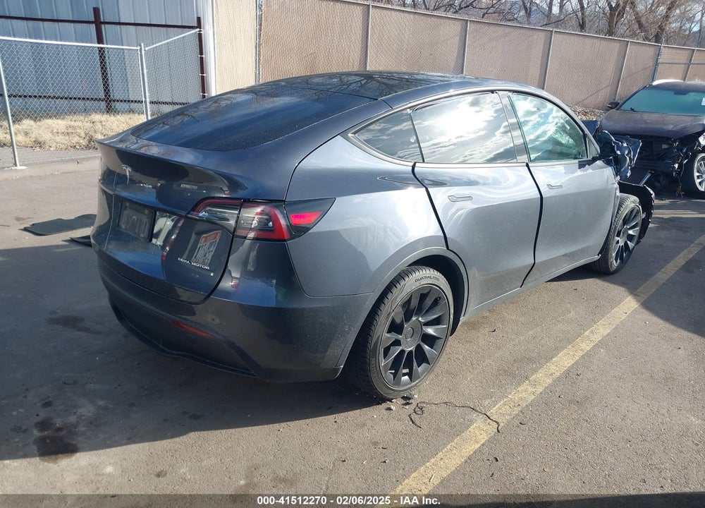 2020 TESLA MODEL Y LONG RANGE DUAL MOTOR ALL-WHEEL DRIVE VIN: 5YJYGDEE9LF010929
