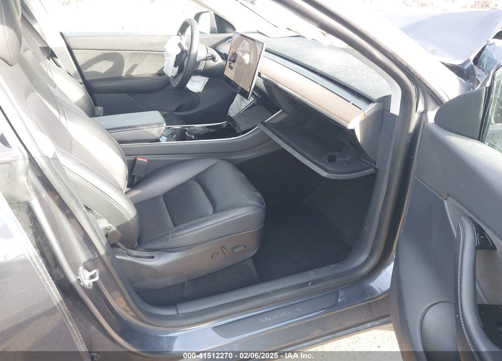 2020 TESLA MODEL Y LONG RANGE DUAL MOTOR ALL-WHEEL DRIVE VIN: 5YJYGDEE9LF010929