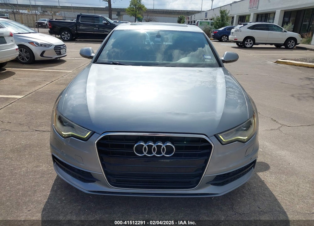 2013 AUDI A6 VIN: WAUHGAFC4DN126258
