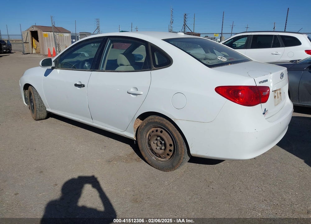 2008 HYUNDAI ELANTRA GLS/SE VIN: KMHDU46D78U447688