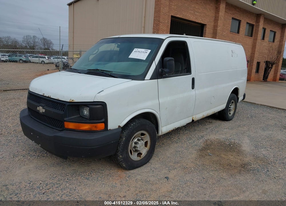 2008 CHEVROLET EXPRESS WORK VAN VIN: 1GCGG25C981156777