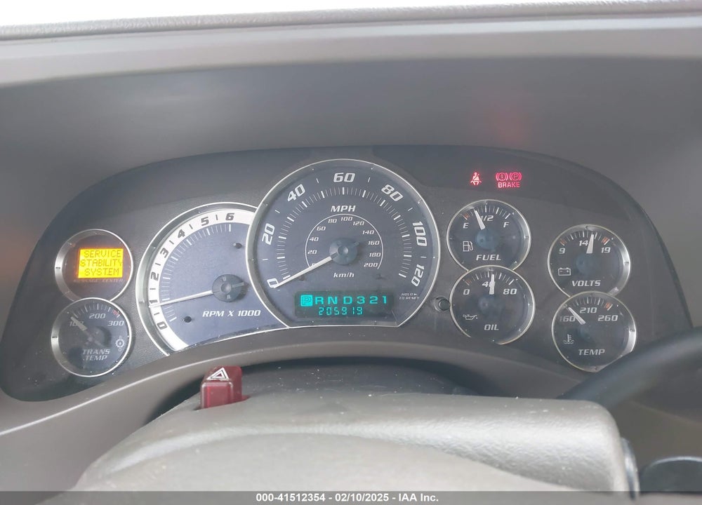 2002 CADILLAC ESCALADE EXT STANDARD VIN: 3GYEK63N62G209357