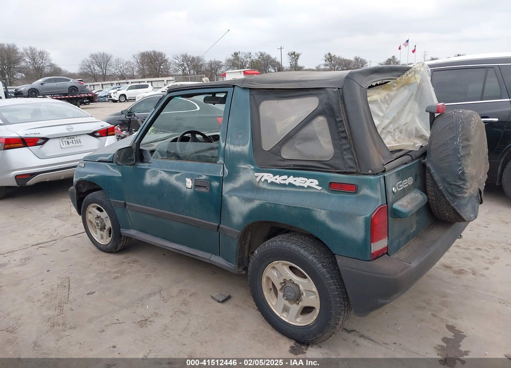 1997 GEO TRACKER SOFTTOP VIN: 2CNBJ1864V6904934